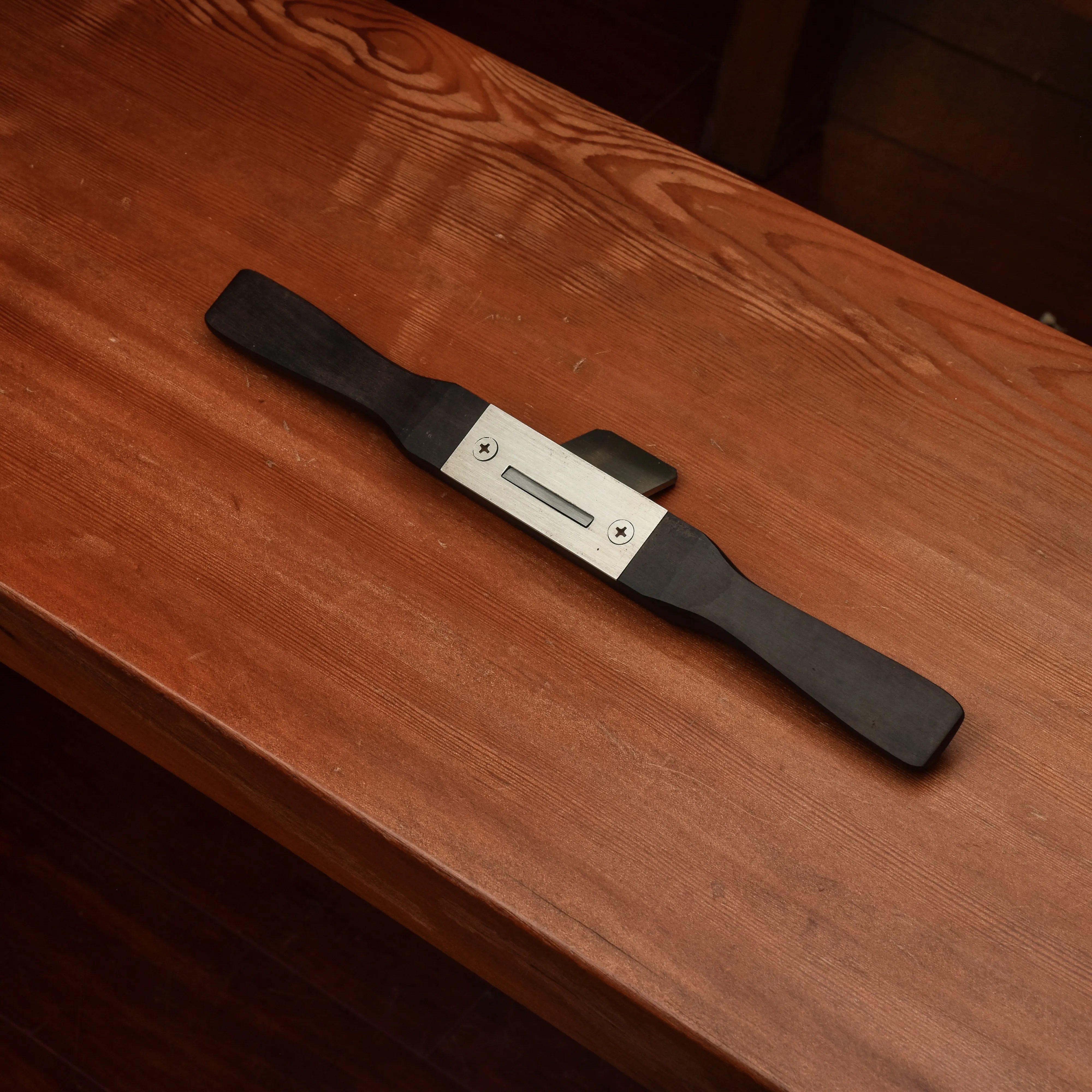 Round Handle Shungee Rosewood Spokeshave (curved bottom) (10 3/7”(265mm))