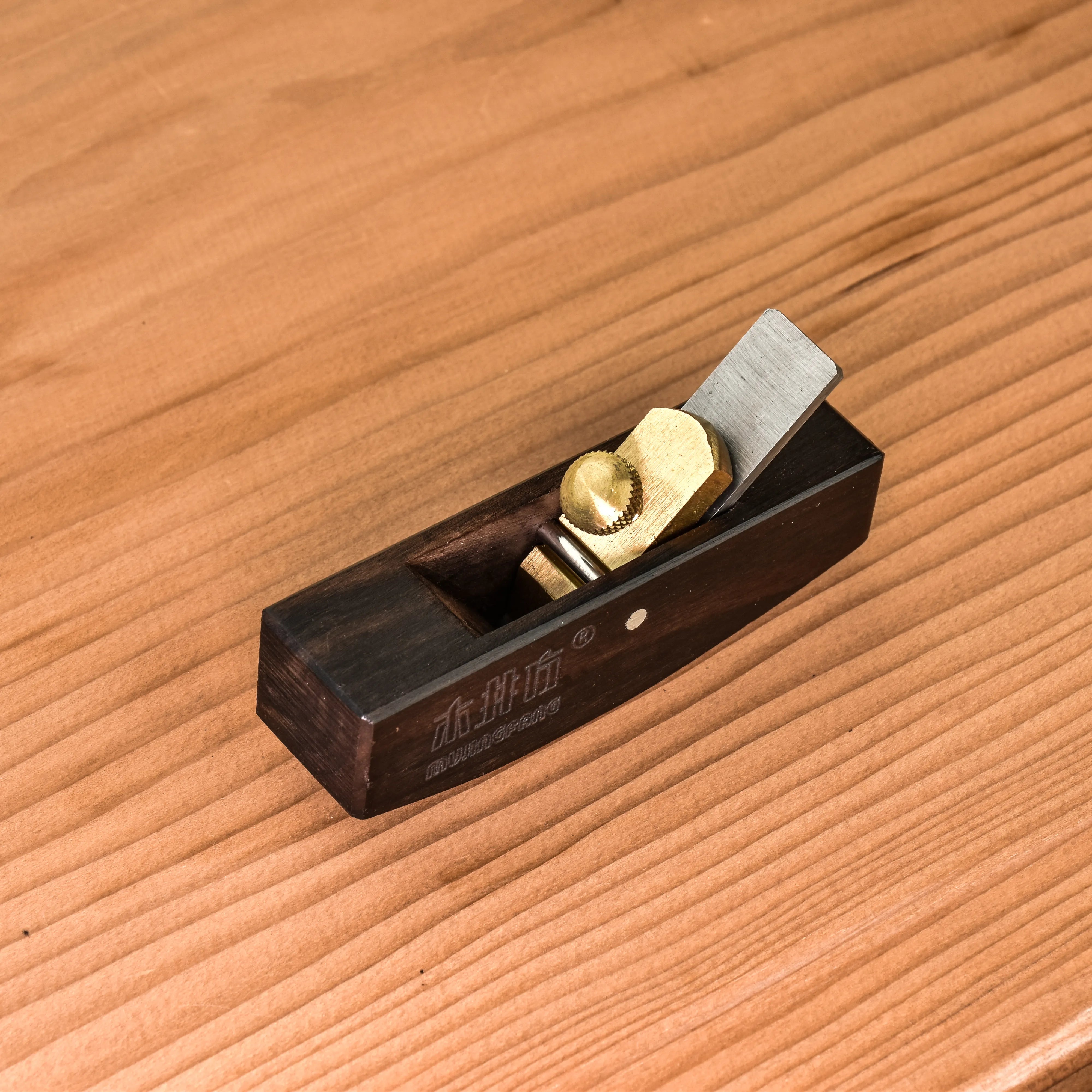 European-Style Ebony Mini Plane( compass)